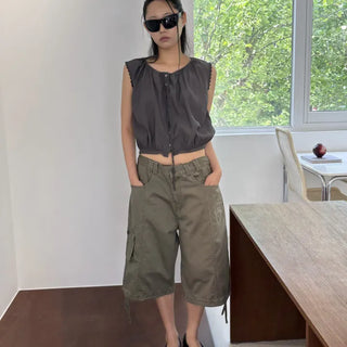 VINTAGE CARGO BERMUDA PANTS
