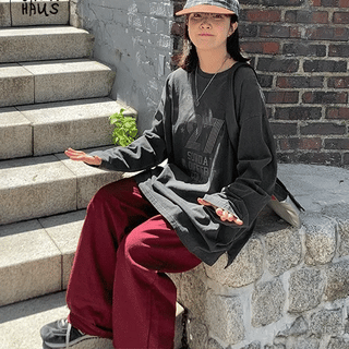 Arden Pigment Boxy Print Tee