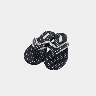 Chekov Dot Frill Flip-flops Slippers