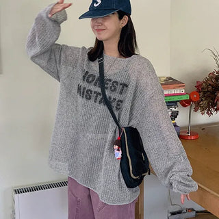Wika Summer Lettering Over Knit
