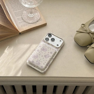 Vintage Bakery Bears MagSafe Card Slot Wallet Pocket Case