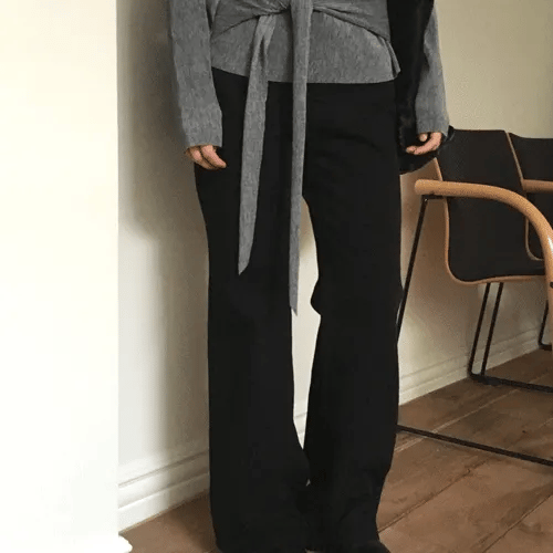 Rise Bootcut Pants (4 colors)