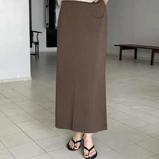 Kiers Linen Knit Skirt