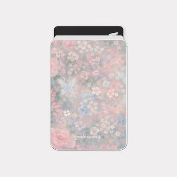 Romantic Garden MagSafe Card Transparent Wallet Pocket Case