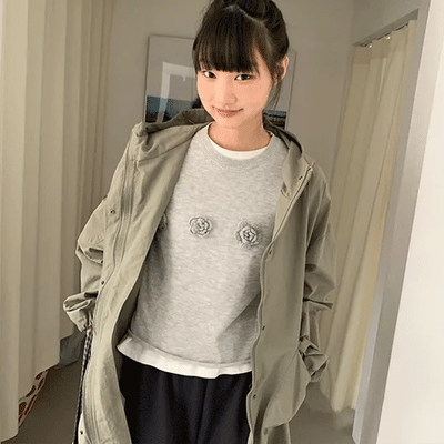 Liget Hooded Long Field Jacket