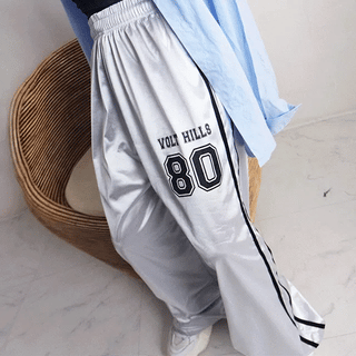 mesh patch pants