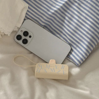 summer lettering docking power bank iPhone Galaxy Mini 5000mAh