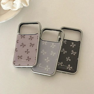 tied dreams pattern iPhone 18 Pro Galaxy MagSafe Silver bumper case