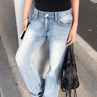 Brushed Bootcut Denim