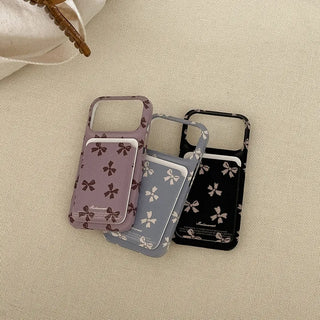 tied dreams pattern MagSafe card slot wallet pocket case