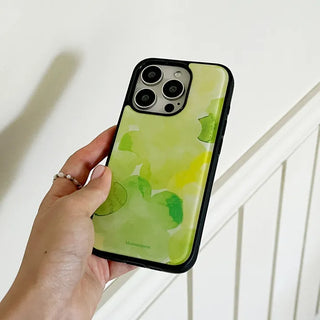 [Collection] Light Green Black Epoxy Bumper Phone Case (Select 1 of 8)
