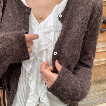 Mare Alpaca Cardigan