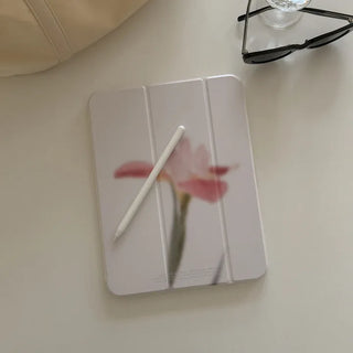 Haze Flower iPad Pro Air 13/11 Clear Detachable Cover Case