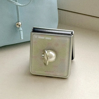 Ribbon Parade Galaxy Z-Flip Fold 8 MagSafe Silver Bumper Case