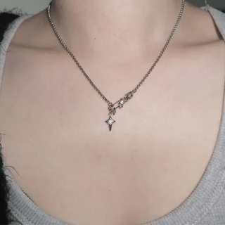 Silver Ball Chain Necklace