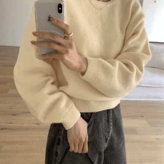 Haribo Wool SemiCrop Round Knit