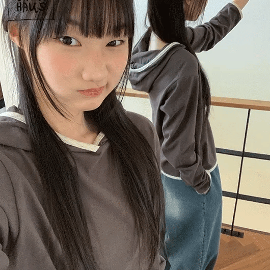 Crea Flower Layered Hoodie