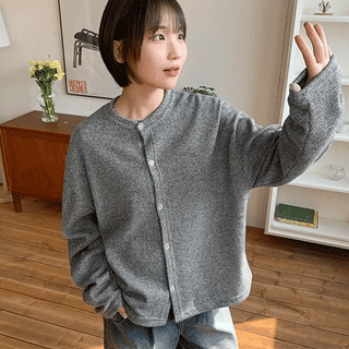 Ronenki Color Over Round Cardigan
