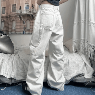 snap dart strap pants