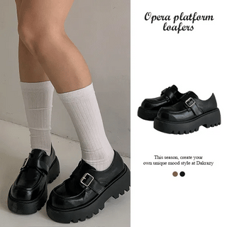 Opera Platform Full-Length Loafers