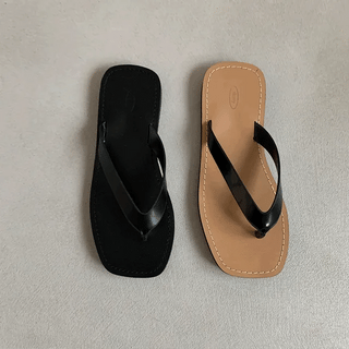 Pros Color Block Square Flipflops