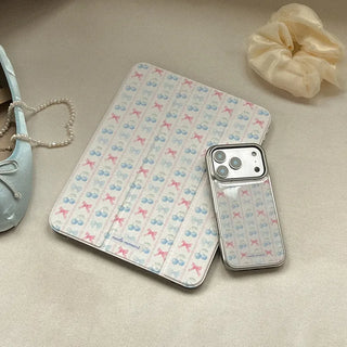 Ribbon Stripe iPad Pro Air 13 11 Clear Separable Cover Case
