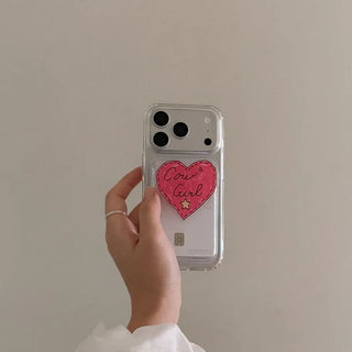 Western Mood Design [MagSafe Acrylic Smart Talk + Card Wallet]
