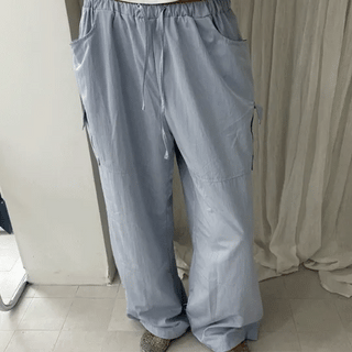 NYLON CARGO PANTS