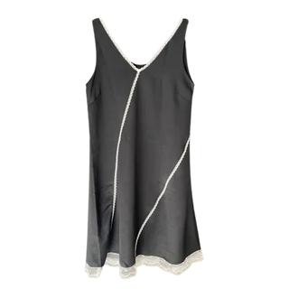 Meria Silky Lace Sleeveless Mini Dress