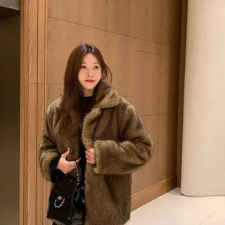 Alice soft fur jacket