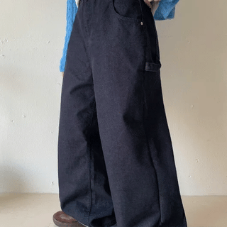 Yuiko Raw Wide Denim Pants