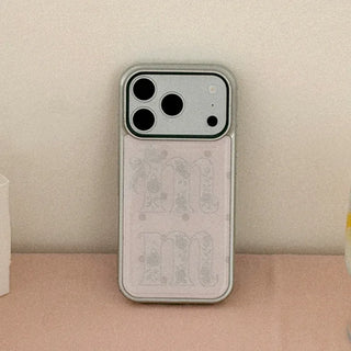[mm] Rosy Lace iPhone 18 Pro Galaxy Epoxy Silver Bumper Case