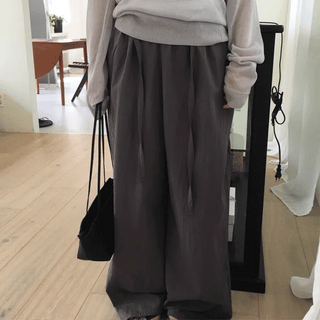 Say Belt Nylon Pants (2 colors)