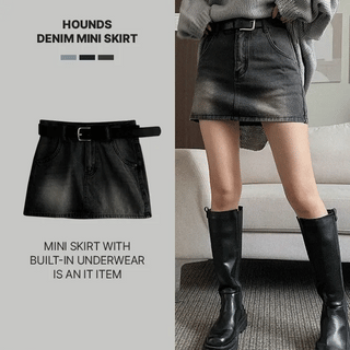Hounds Denim Mini Skirt
