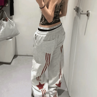 Sephoric lettering pants