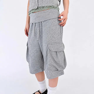 Folding Cargo Bermuda Pants