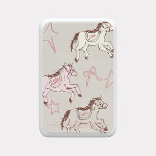 drawing horse MagSafe 5000mAh Power Bank iPhone Wireless Charging