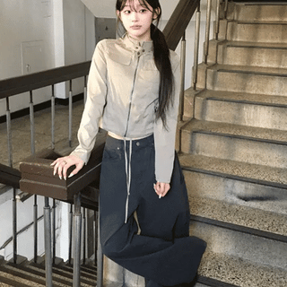 Balloon Wide Secret Pocket Pants