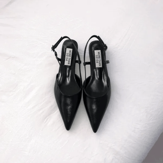 Triangle Loafer Heel  Stiletto Loafers