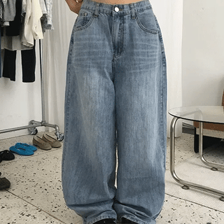 Hare Summer Wide Denim Pants