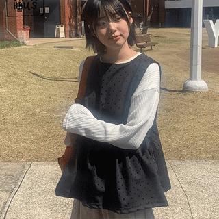 Value Dot Ribbon Vest
