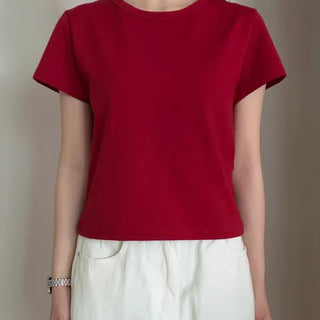 Tint Raglan Slim Fit Cap Sleeve Short Sleeve Tshirt
