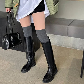 Ribbed Over-the-Knee Socks