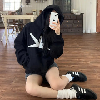 Flame Crop Hoodie