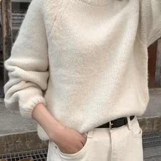 Nathan Mohair Round Knit