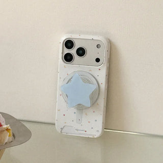 Sparkling Moon iPhone 17 Pro Card Holder Hard Case