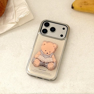 warm pages iPhone 18 Pro Galaxy MagSafe Silver Bumper Case