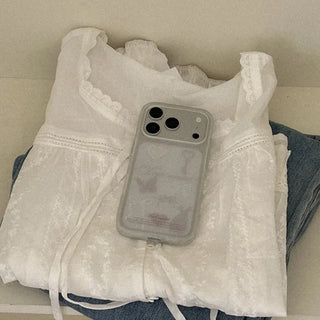 Lovely Dots iPhone 17 Pro Case Clear Translucent Jelly Parts