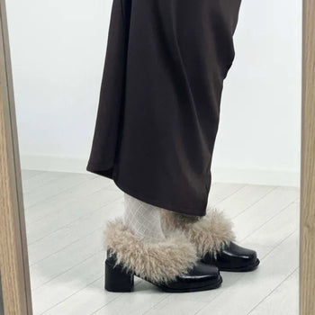 Cairo mid-calf loafers