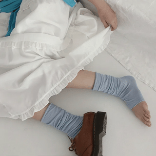 Wentbee Layered See-through Leg Warmers